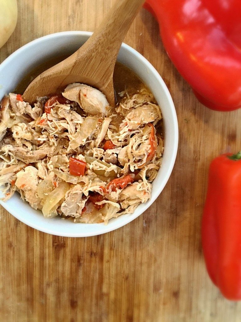 Slow Cooker Philly Chicken
