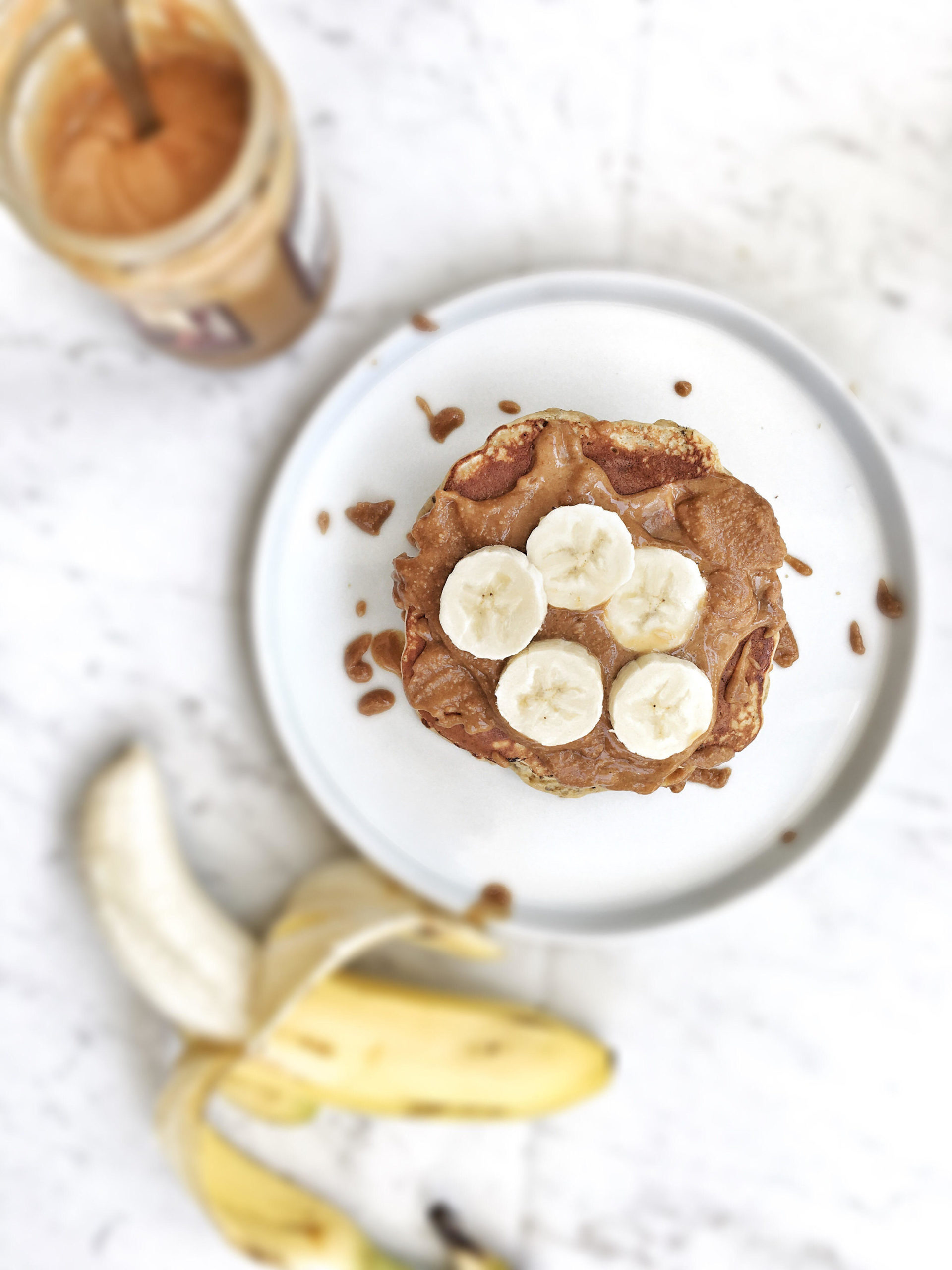 peanut butter protein pancakes