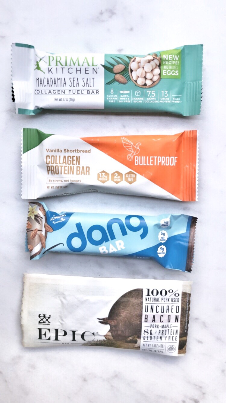 4 protein bars