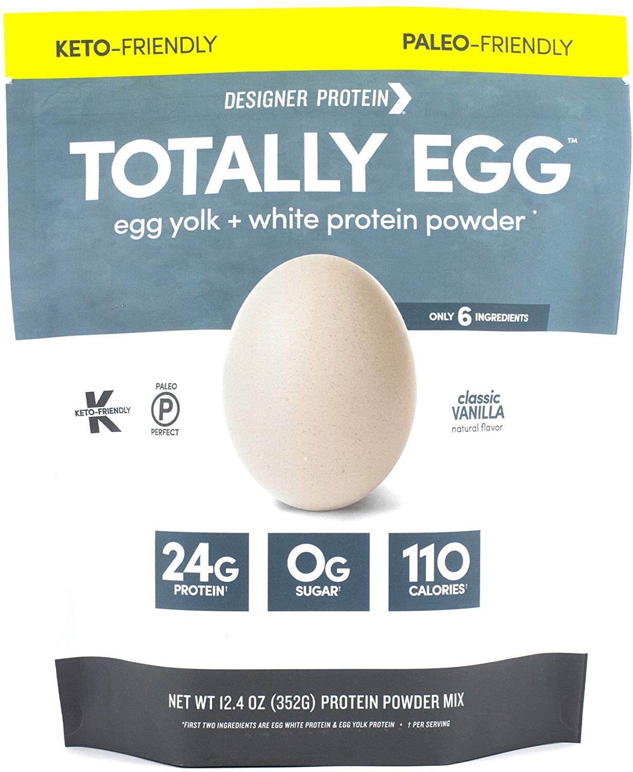 designer totally egg protein