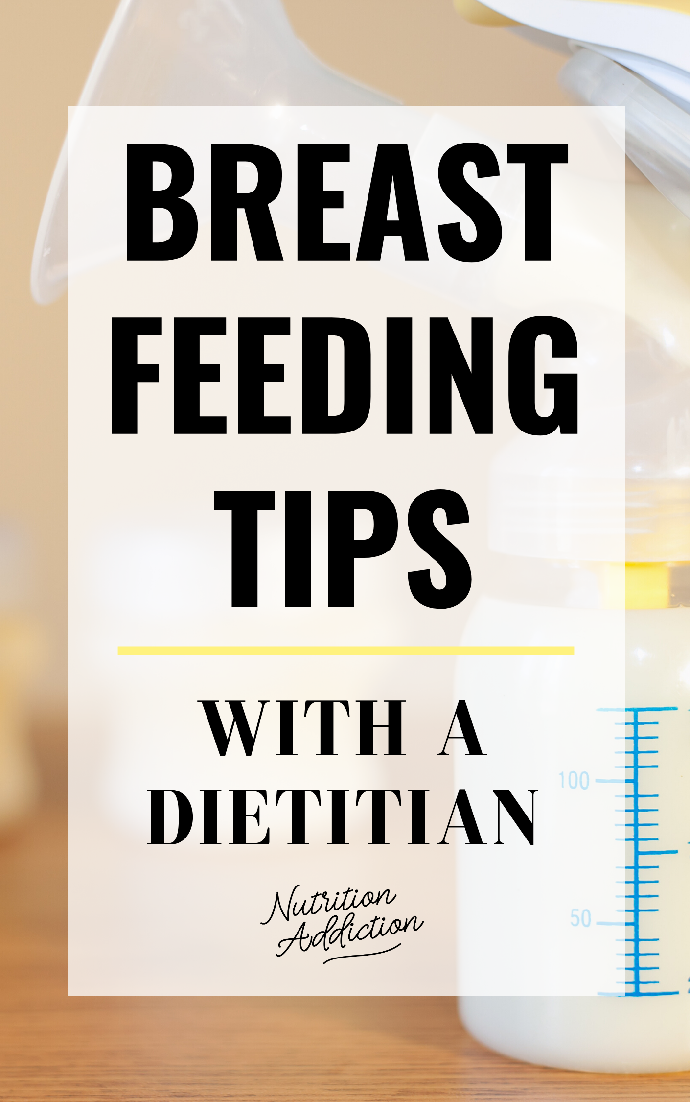 breastfeeding tips with a dietitian