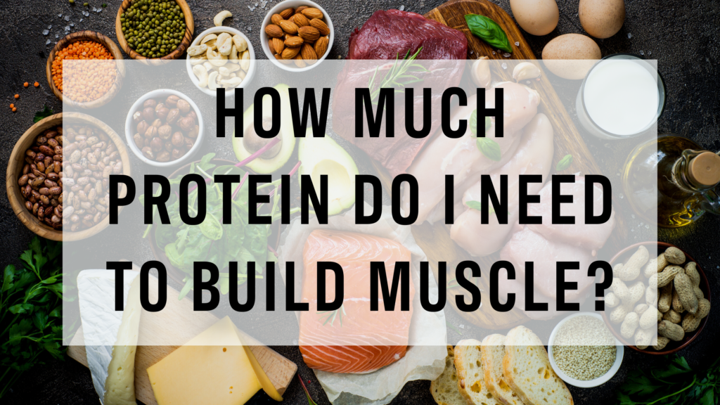 How much protein do I need to build muscle?